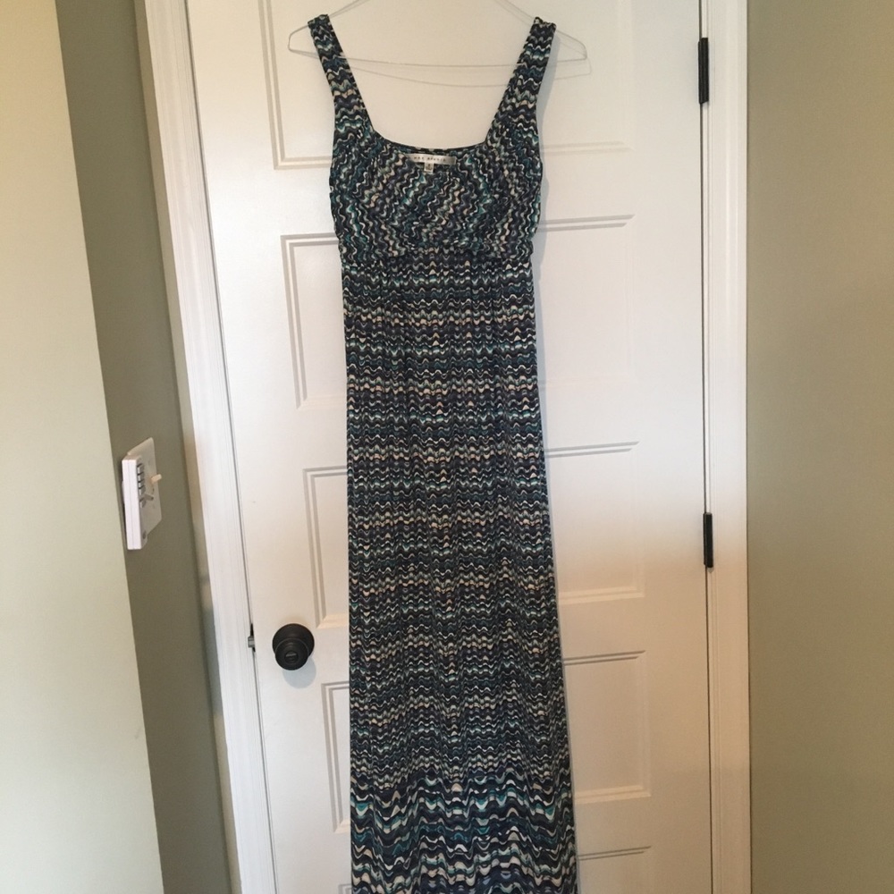 Blue maxi dress